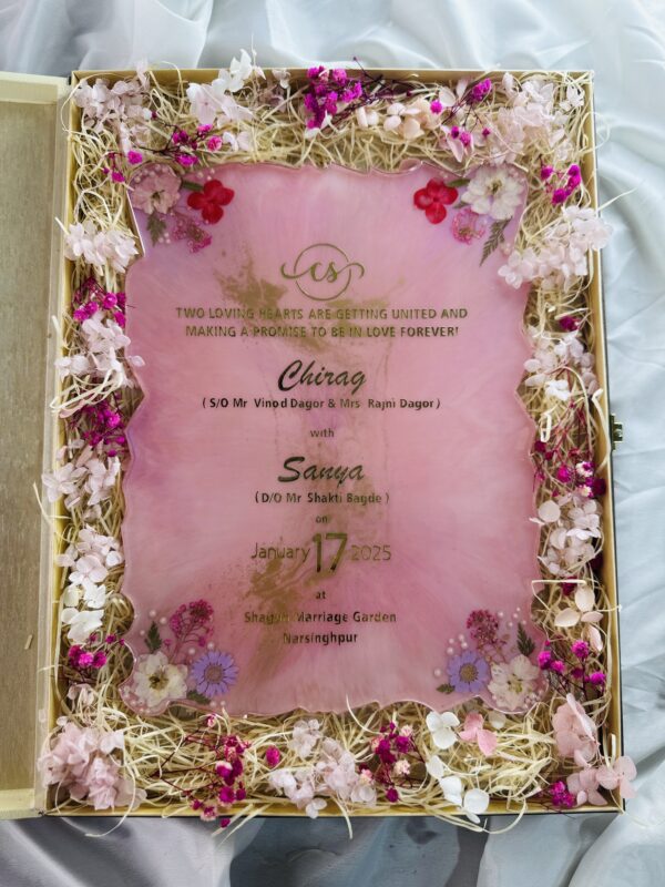 Custom Wedding Card